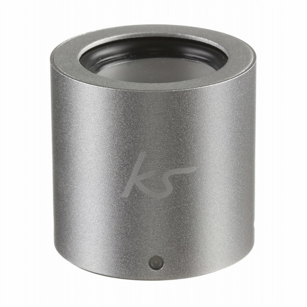 KitSound Button 3W Röhre Silber