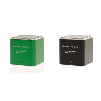 Music Angel Best Friendz Stereo 6W Cube Black,Green