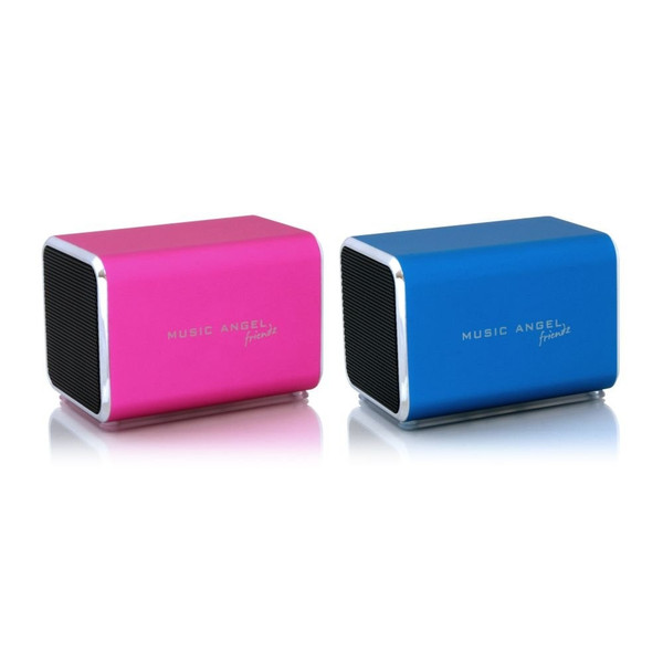 Music Angel Friendz Stereo 6W Cube Blue,Pink