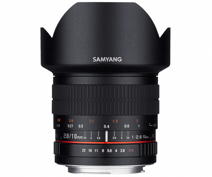 Samyang 10mm F2.8 ED AS NCS CS Беззеркальный цифровой фотоаппарат со сменными объективами Super wide lens