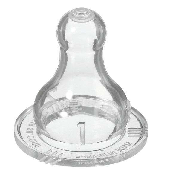 Bebe Confort 30000865 Silicone Round Variable flow bottle nipple