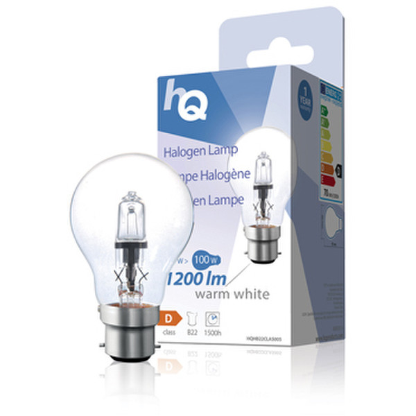 HQ HQHB22CLAS005 Halogenlampe