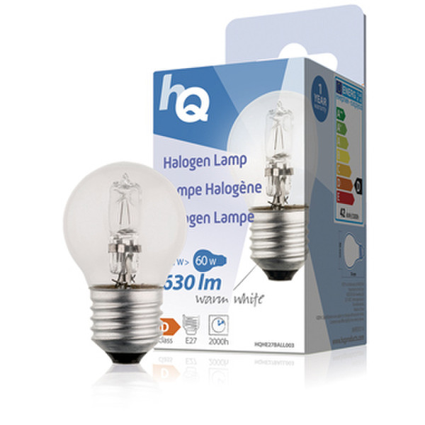 HQ HQHE27BALL003 Halogenlampe