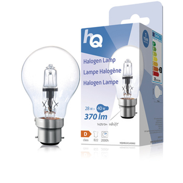 HQ HQHB22CLAS002 Halogenlampe