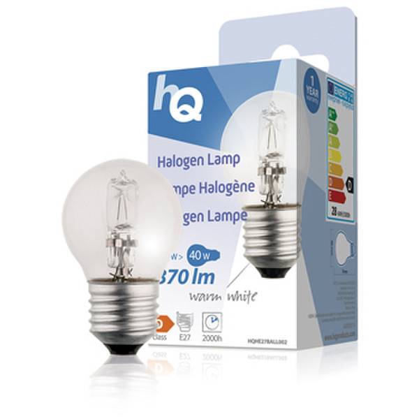 HQ HQHE27BALL002 Halogenlampe