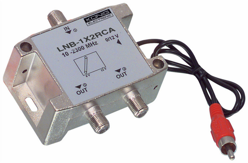 König LNB-1X2RCA LNB (low noise block downconverter)