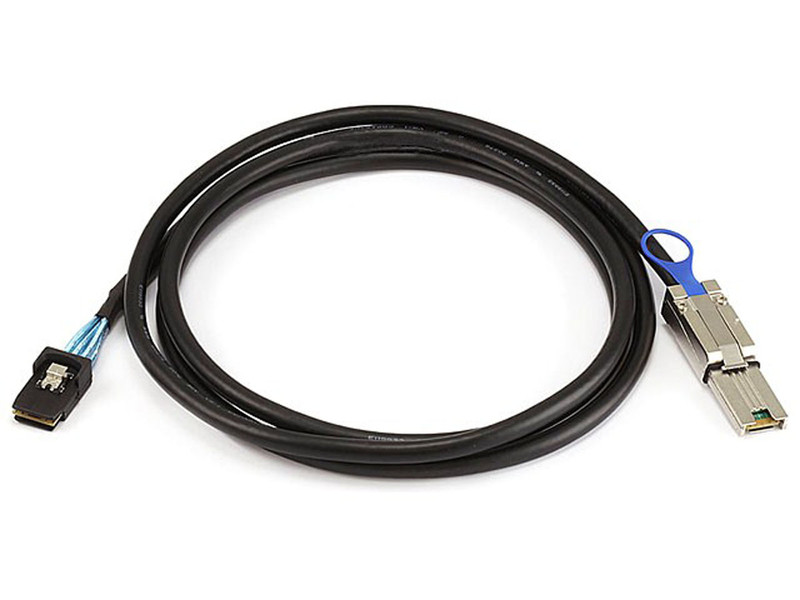 Monoprice 8197 2m Black Serial Attached SCSI (SAS) cable