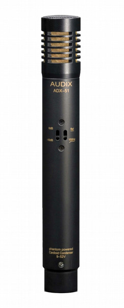 Audix ADX51 Studio microphone Проводная Черный