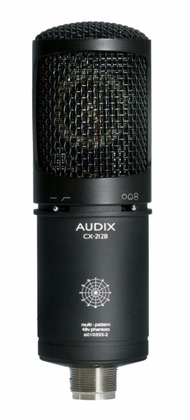 Audix CX212B Studio microphone Wired Black