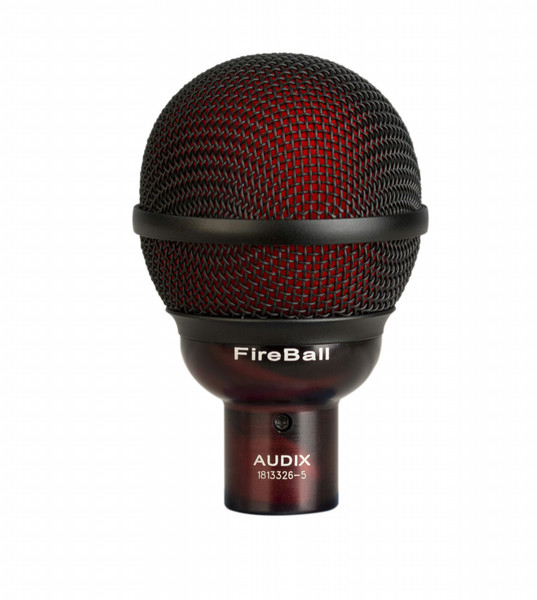 Audix Fireball Stage/performance microphone Wired Red