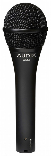 Audix OM2 Stage/performance microphone Verkabelt Schwarz