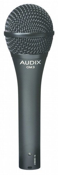 Audix OM3 Stage/performance microphone Verkabelt Schwarz