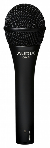 Audix OM5 Stage/performance microphone Проводная Черный