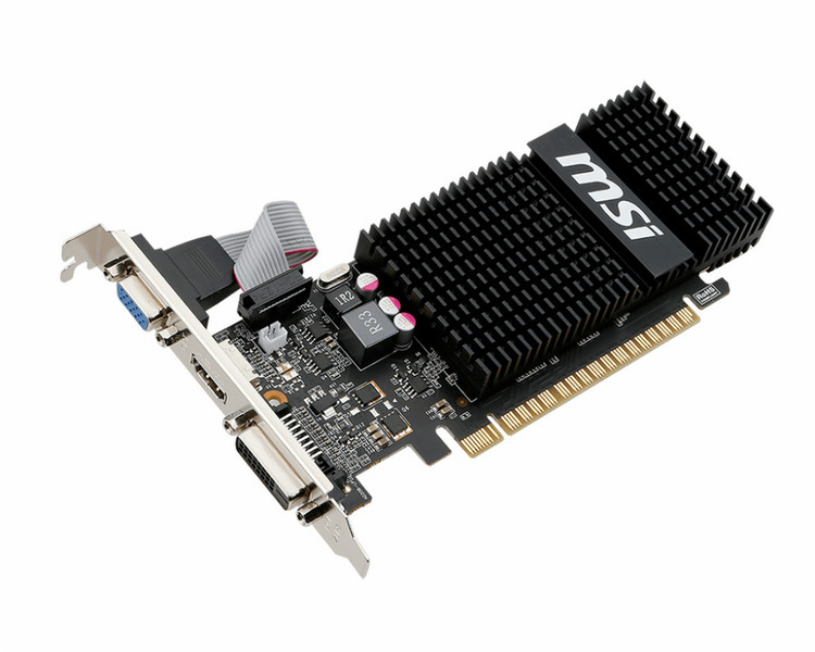 MSI N720-1GD3HLP GeForce GT 720 1ГБ GDDR3 видеокарта
