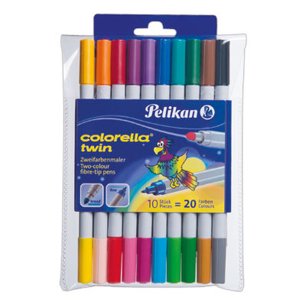 Pelikan C304/10 Разноцветный фломастер
