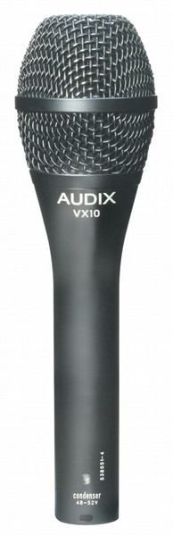 Audix VX10 Stage/performance microphone Verkabelt Schwarz