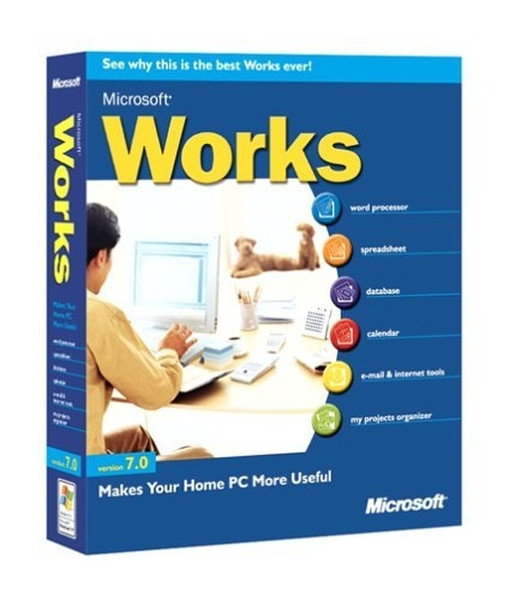 Microsoft Works 7.0, OEM, 1 pk