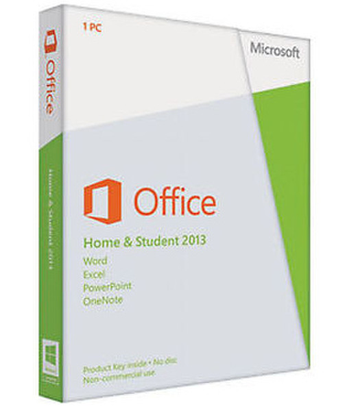 Microsoft Office Home & Student 2013, 1 pk, DVD