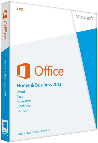 Microsoft Office Home and Business 2013, 1 pk