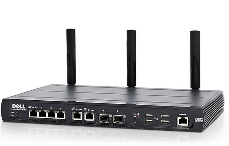 DELL PowerConnect W-650 2000Мбит/с Подключение Ethernet Wi-Fi Power over Ethernet (PoE) устройство управления сетью