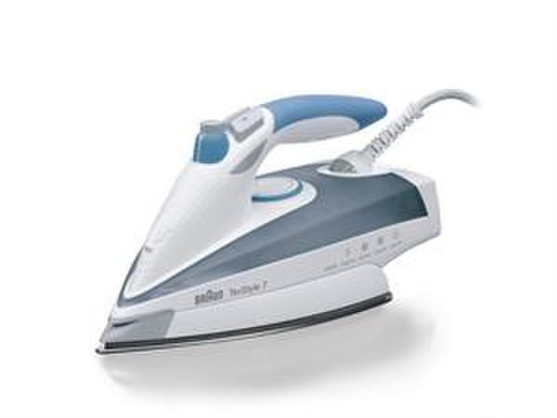 Braun TexStyle TS 765A Steam iron Saphir soleplate 2400W Blue,Grey