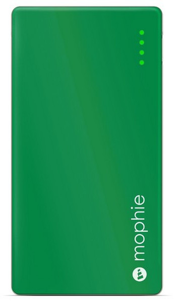 Mophie Juice Pack Powerstation mini Zink-Karbon 2500mAh Grün Akkuladegerät