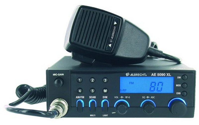 Albrecht AE 5090 XL Автомобиль Цифровой Черный радиоприемник