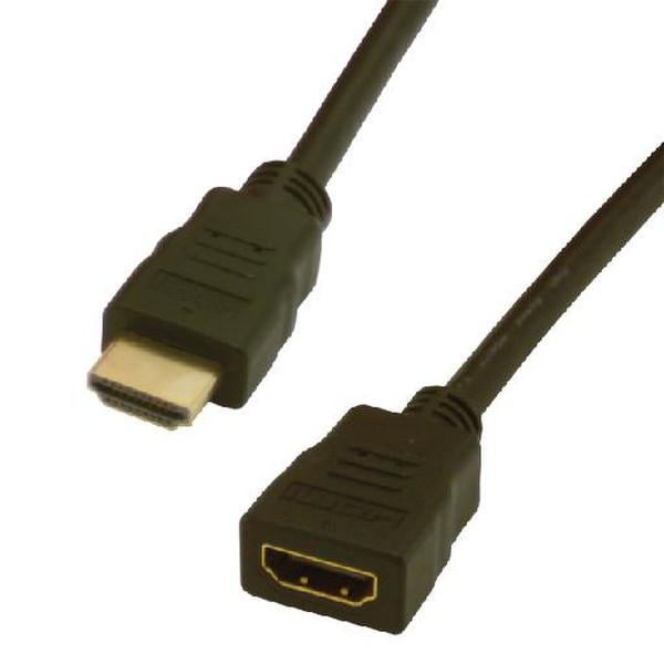 MCL 1 m 1м HDMI HDMI Черный HDMI кабель