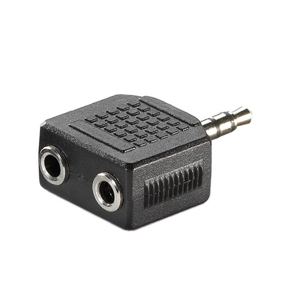 Value 3.5mm Adapter, 1x 3.5mm M to 2x 3.5mm F аудио кабель