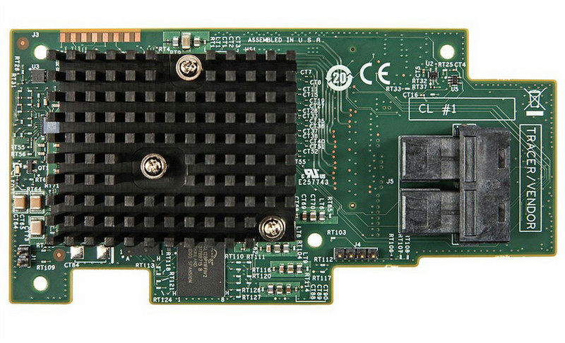 Intel RMS3CC080 PCI Express x8 3.0 12Гбит/с RAID контроллер