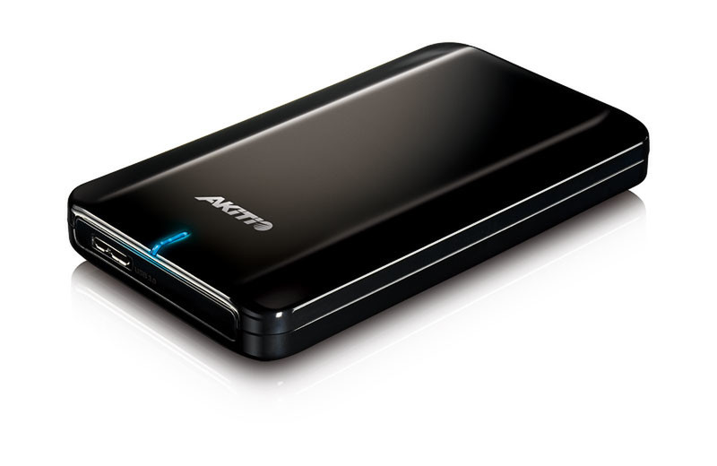 AKiTiO FD-2500 U3 HDD / SSD-Gehäuse 2.5Zoll USB Schwarz