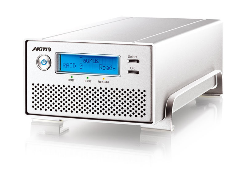 AKiTiO Taurus Super-S3 LCM, 2 x 2TB HDD enclosure 3.5