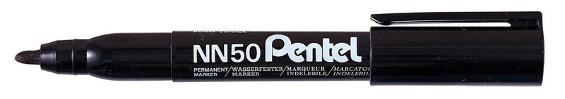 Pentel NN50 Черный 12шт перманентная маркер