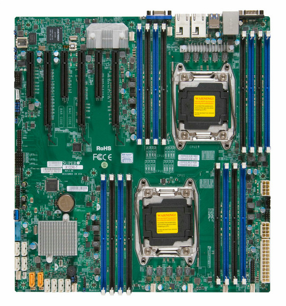 Supermicro X10DRi-T Intel C612 Socket R (LGA 2011) Расширенный ATX материнская плата для сервера/рабочей станции