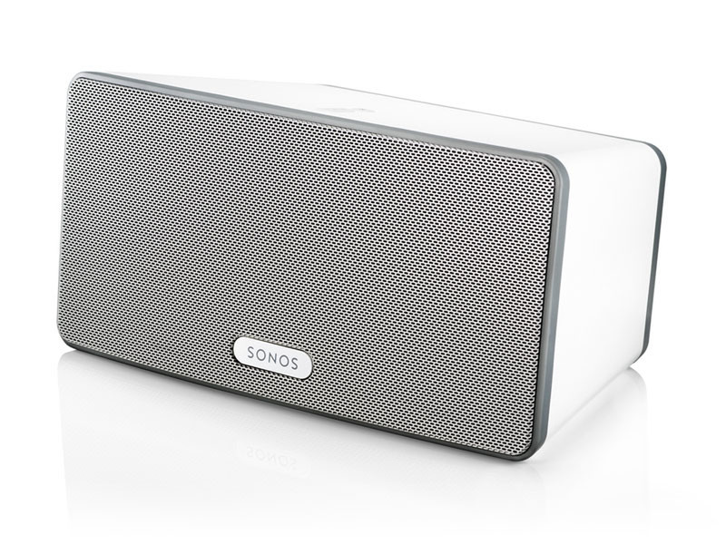 Sonos Play:3 Подключение Ethernet Wi-Fi Белый цифровой аудиостриммер