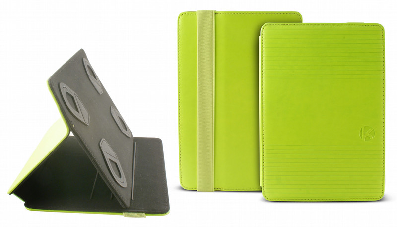 Ksix BXFUT07LV 7Zoll Blatt Grün Tablet-Schutzhülle