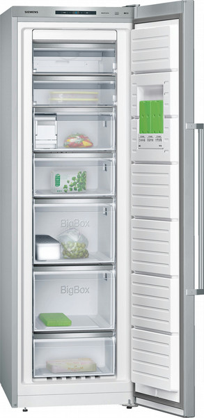 Siemens GS36NMI31 freestanding Upright 237L A++ Silver freezer