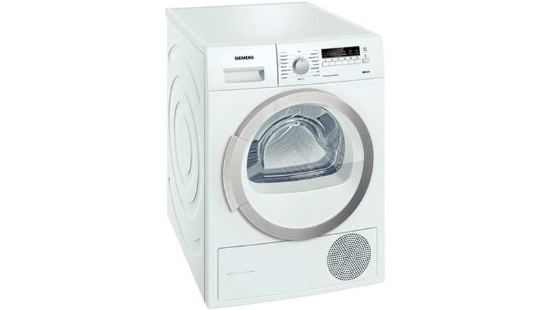 Siemens WT46W247DN Отдельностоящий Фронтальная загрузка 7кг A++ Белый сушилка для белья