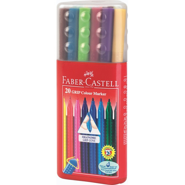 Faber-Castell Filzstift GRIP Colour Marker