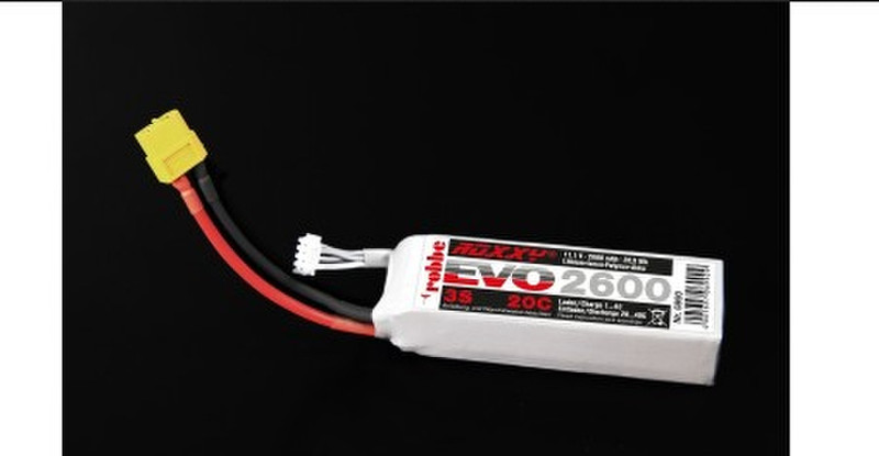 Robbe ROXXY Evo 3-2600 20C Литий-полимерная 2600мА·ч 11.1В аккумуляторная батарея