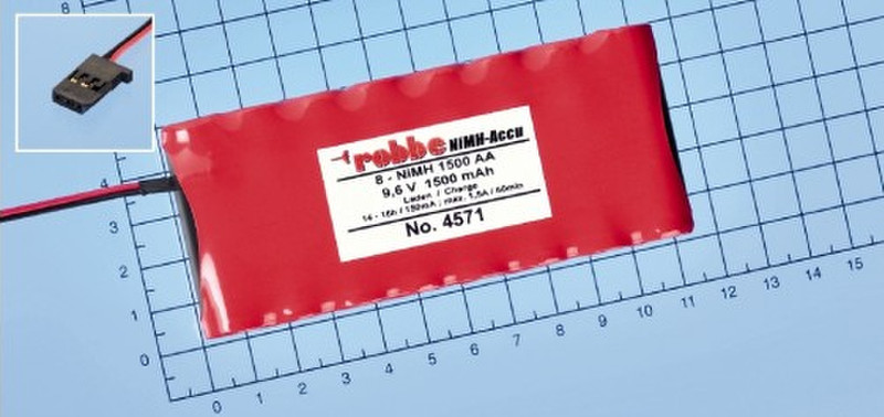 Robbe 1-4571 Wiederaufladbare Batterie / Akku