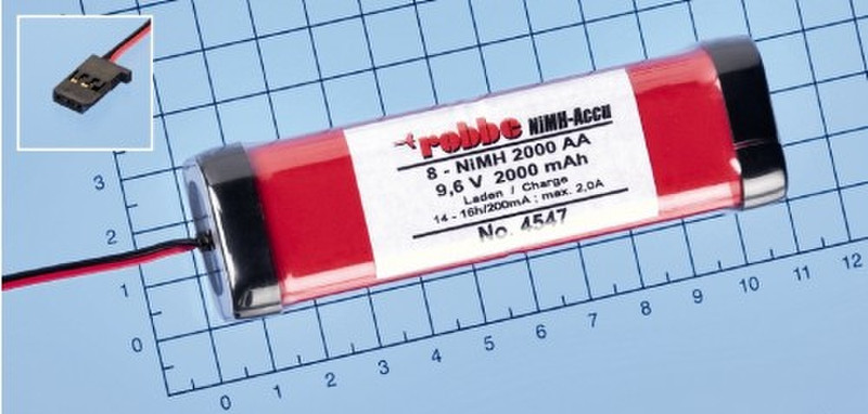 Robbe 1-4547 Wiederaufladbare Batterie / Akku