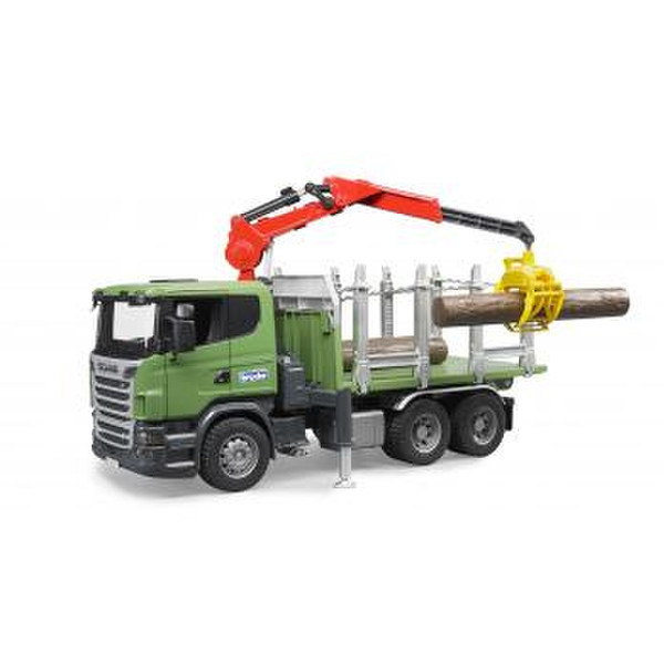 BRUDER Scania R-series Timber truck with 3 trunks игрушечная машинка