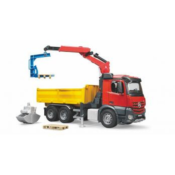 BRUDER MB Arocs Construction truck with accessories игрушечная машинка