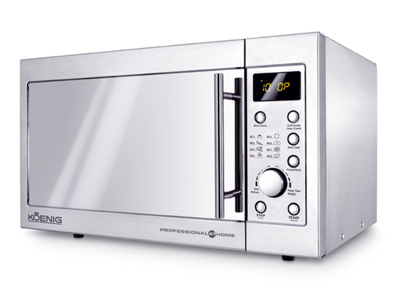 KOENIG B01151 Countertop 25L 1280W Silver microwave