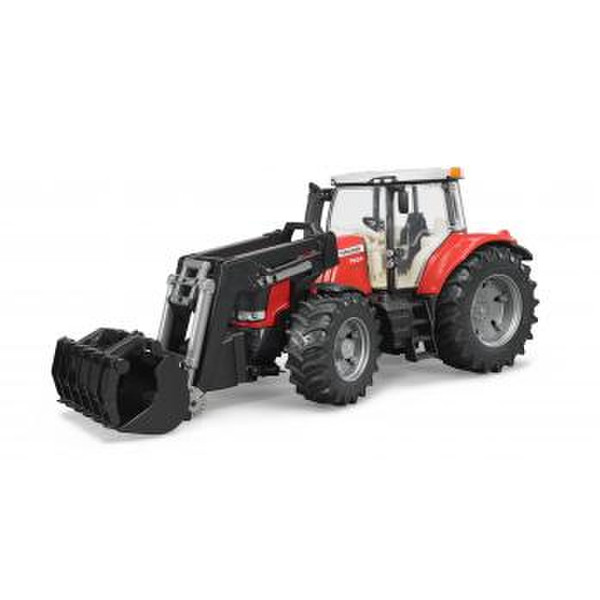 BRUDER Massey Ferguson 7624 with frontloader ABS синтетика игрушечная машинка