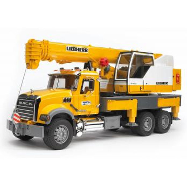 BRUDER MACK Granite Liebherr crane truck ABS синтетика игрушечная машинка