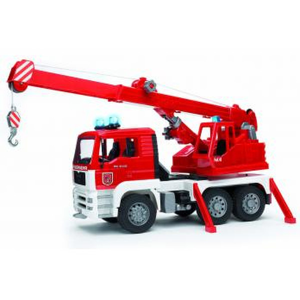 BRUDER MAN Fire engine crane truck ABS синтетика игрушечная машинка