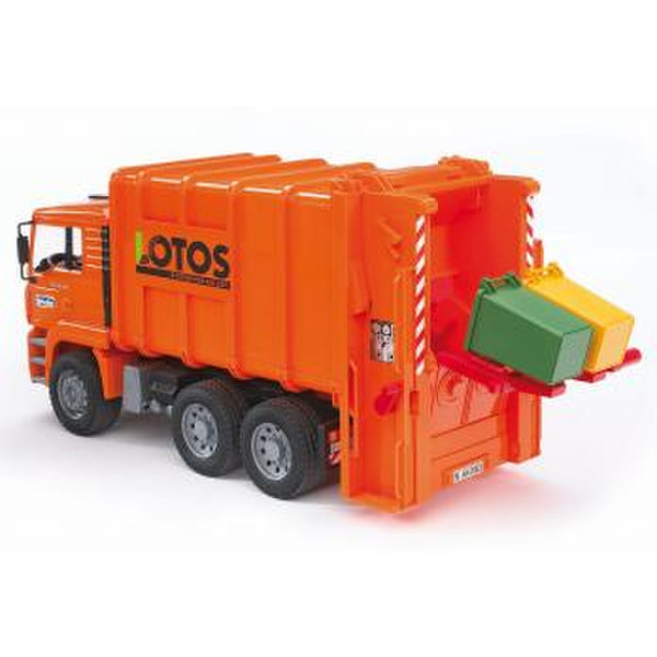 BRUDER MAN TGA Rear loading garbage truck ABS синтетика игрушечная машинка