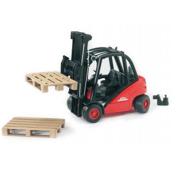 BRUDER Linde fork lift H30D with 2 pallets ABS синтетика игрушечная машинка